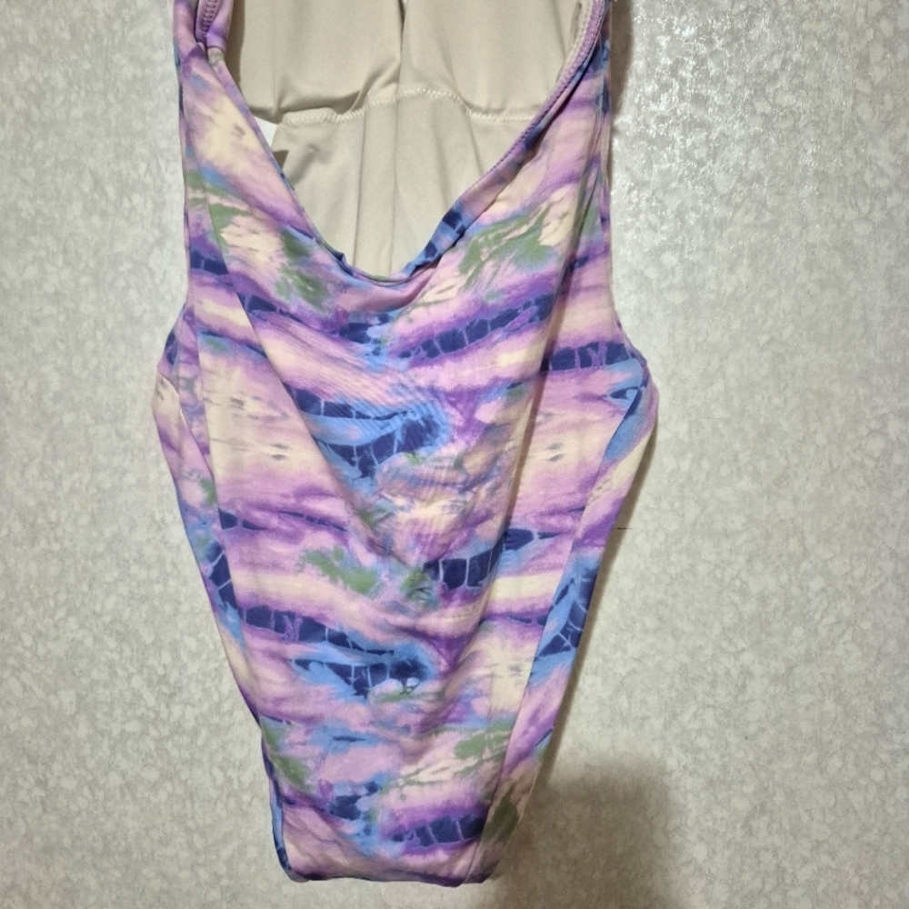 NEW...Isabella Rose Purple-blue Halter Swimsuit...SIZE:M - Picture 7 of 13
